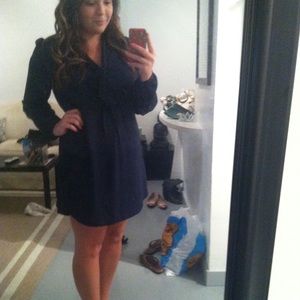 Beautiful navy blue dress from H&M